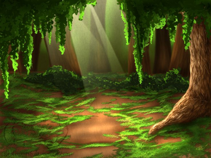 Free animated forest.