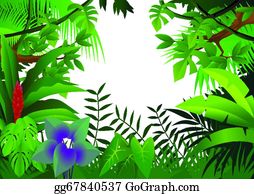 Jungle Background Clip Art