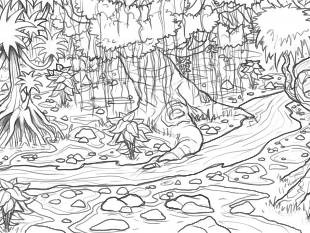 Free Drawn Rainforest, Download Free Clip Art on Owips