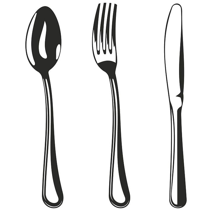 Knife Fork Spoon PNG, Clipart, Clip Art, Cutlery, Euclidean