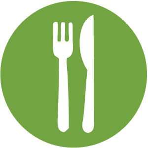 Fork,Green,Cutlery,Spoon,Tableware,Logo,Hand,Kitchen utensil