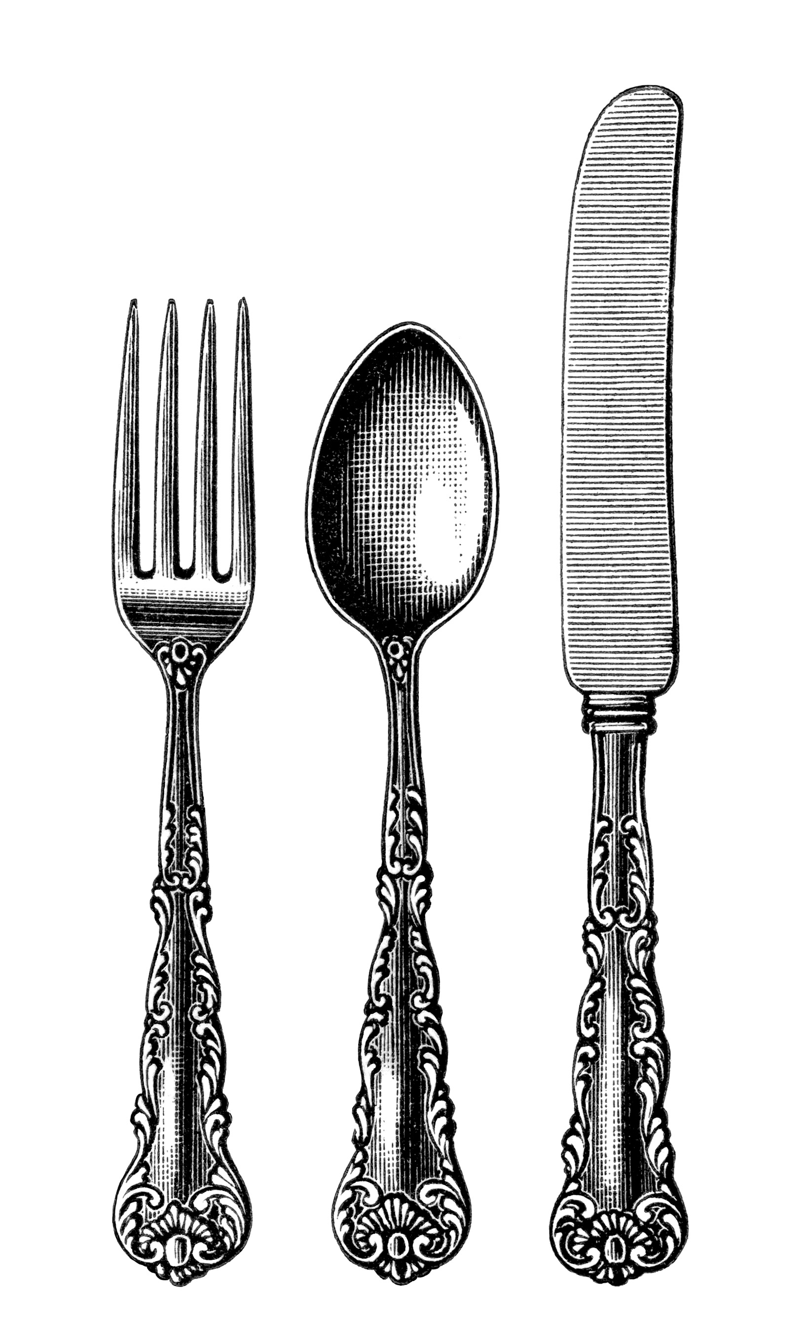 Fork Spoon Knife Cutlery Clip Art