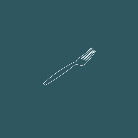 GIF pollution plastic fork