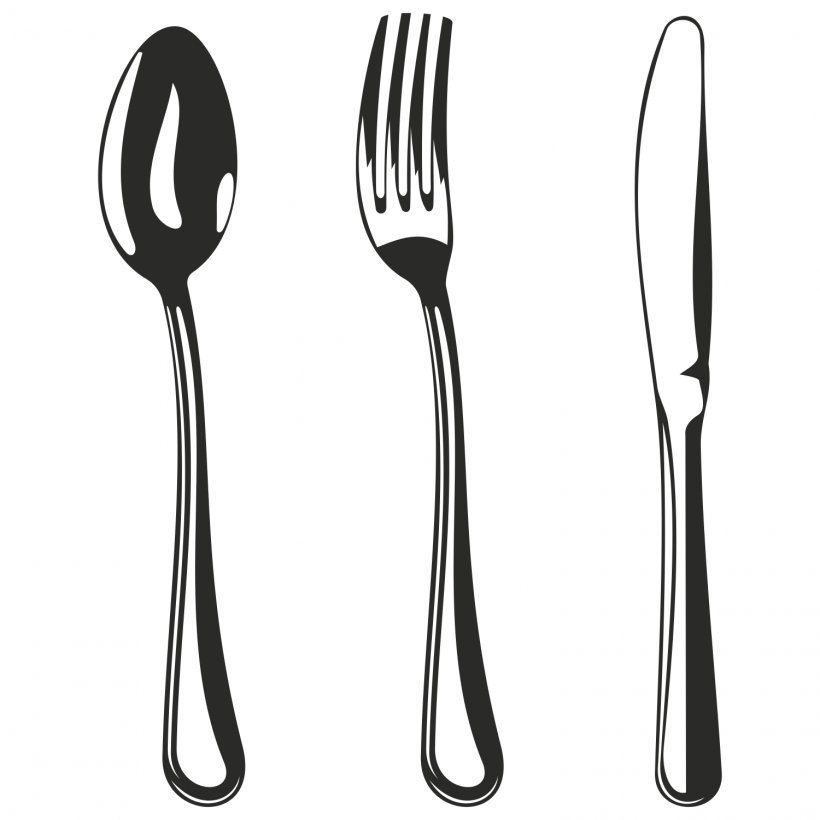 Knife Fork Spoon Clip Art, PNG,