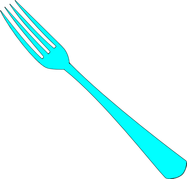 Clip art fork.