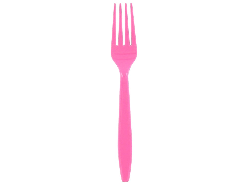 fork clipart pink