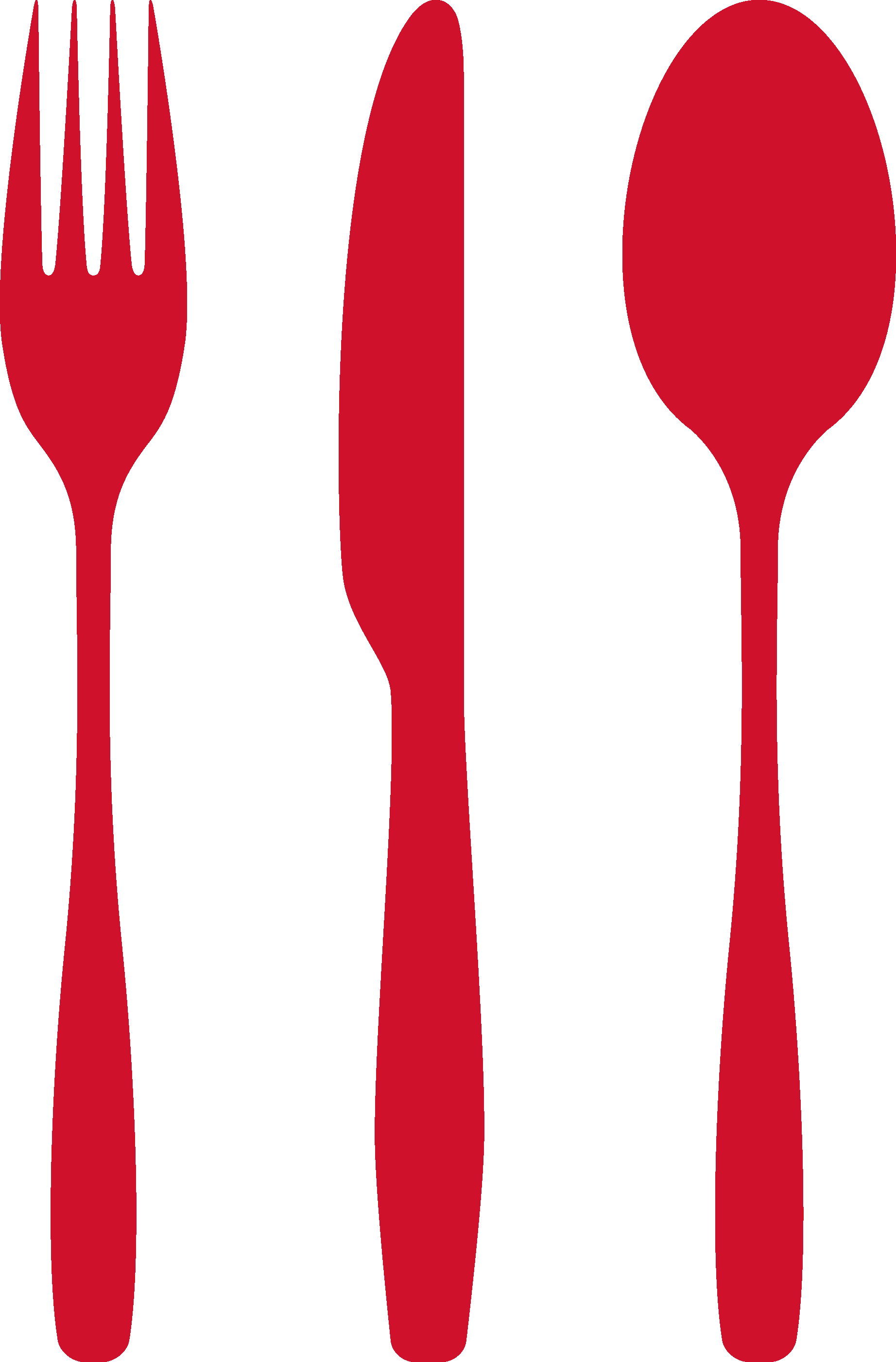 Fork clipart red spoon, Fork red spoon Transparent FREE for