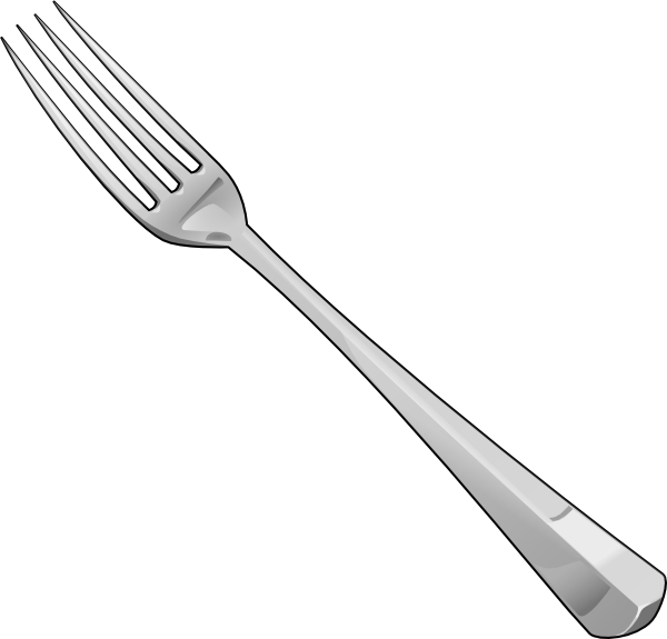 fork clipart vector