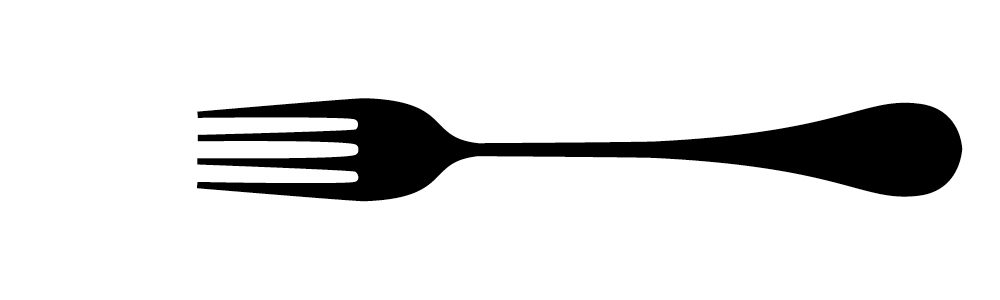 Flatware fork clipart.