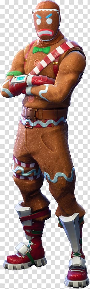 Fortnite Ginger Bread Man character, Fortnite Battle Royale