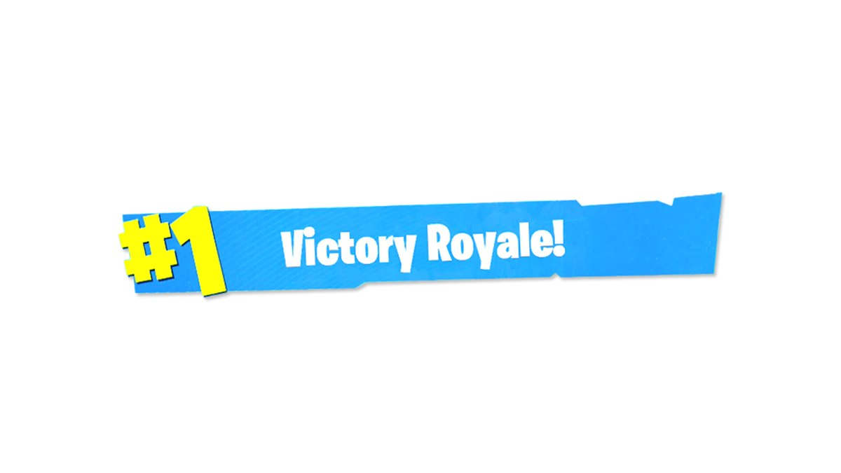 1 victory royale transparent clipart images gallery for free