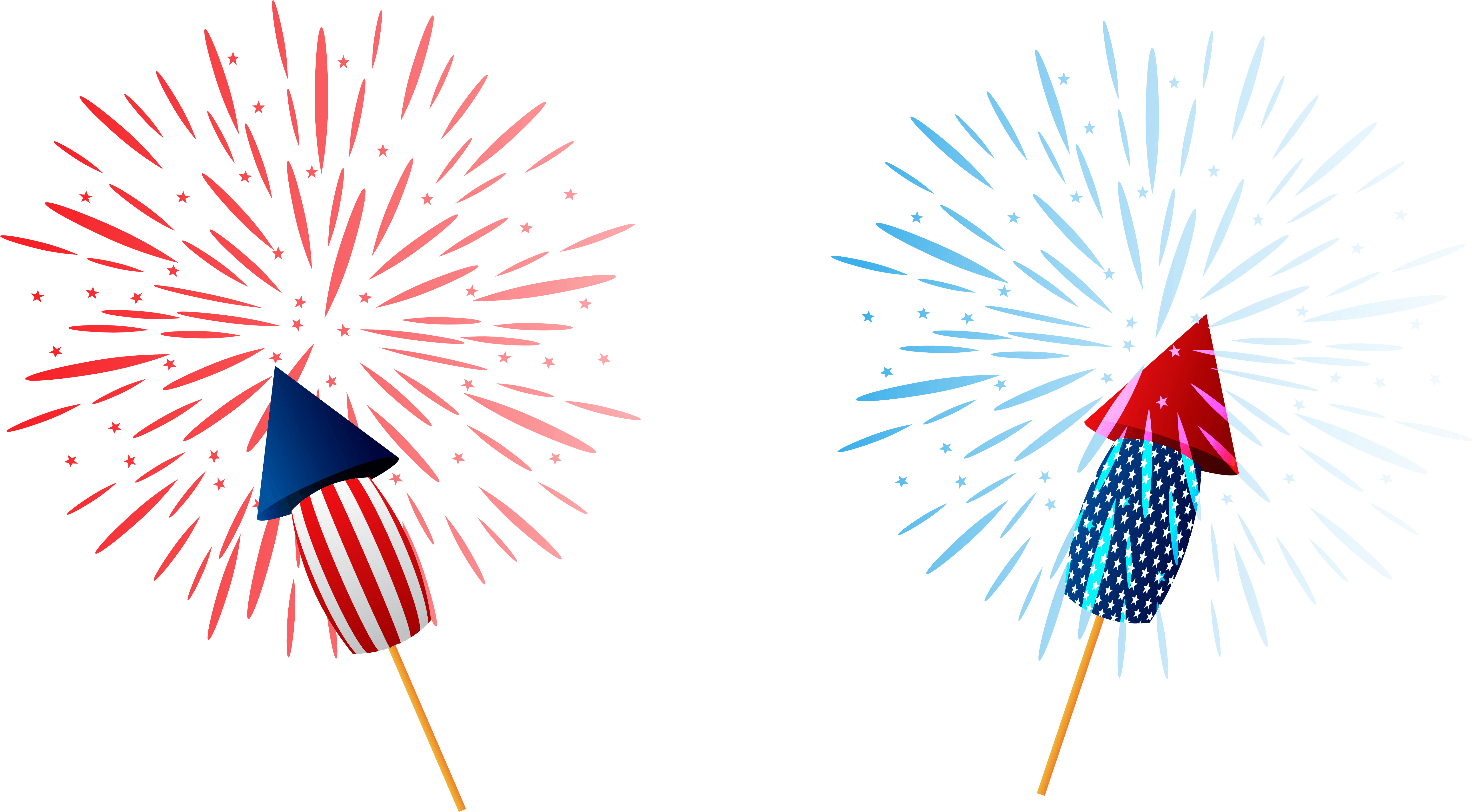 Sparklers png clipart.
