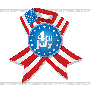 4th of July badge