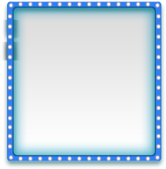 frame border clipart blue