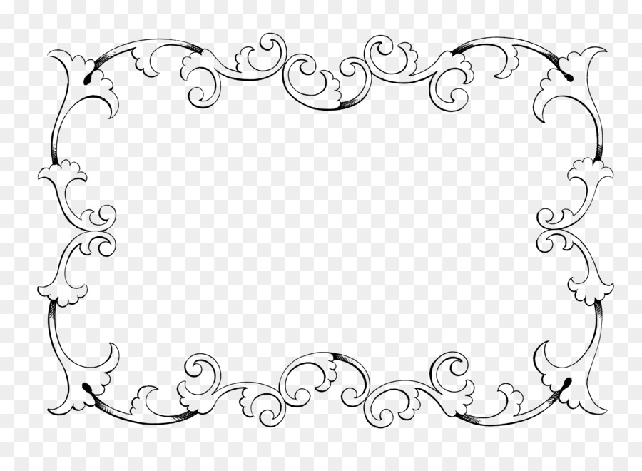 Boarder clipart calligraphy, Boarder calligraphy Transparent