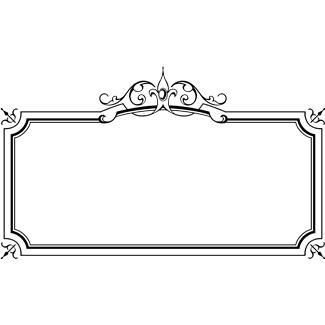 Free elegant frame.