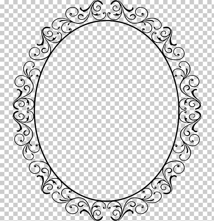 Frames Borders and Frames Oval , frame pattern PNG clipart