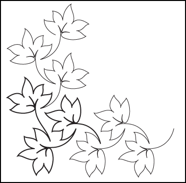 Best Fall Leaves Clip Art Black And White