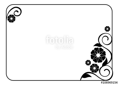Flower frame