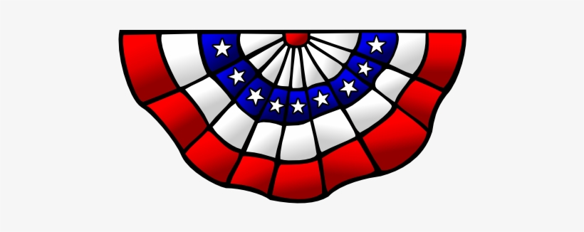 Patriotic Bunting Flag Clip Art