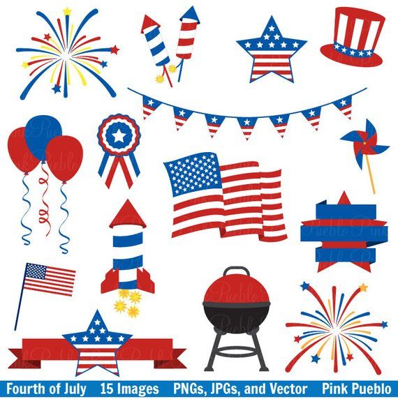 Fourth of July Clip Art Clipart,