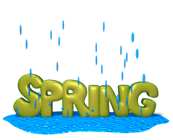 Clipart spring animated.