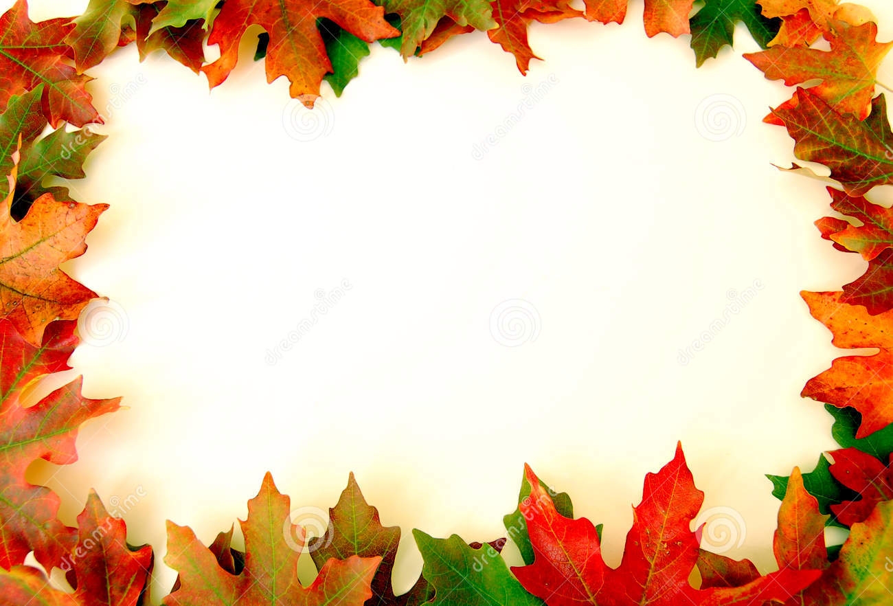 Fall clipart background.