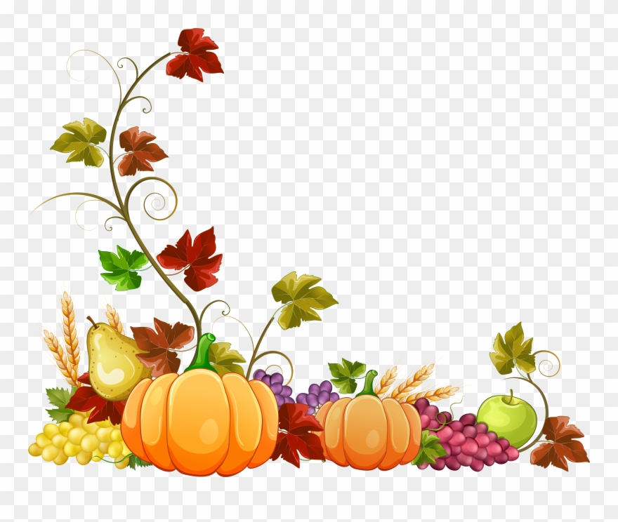 fall clipart thanksgiving clip autumn transparent cliparts pinclipart downloads