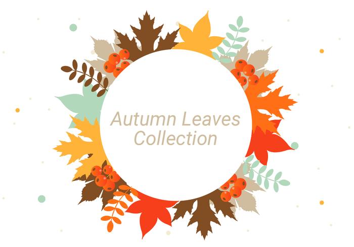 Free autumn leaves.