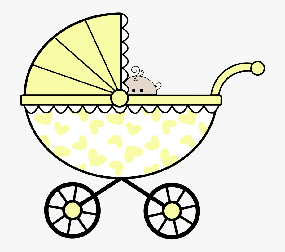 Clip Art Baby Carriage Drawing