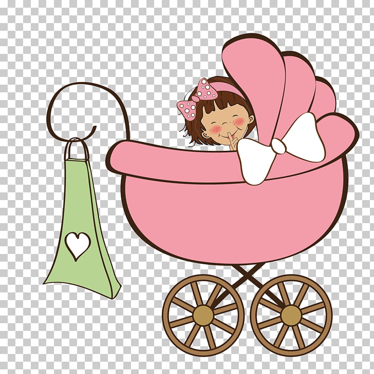 Euclidean Infant, Baby girl doing baby carriage, toddler