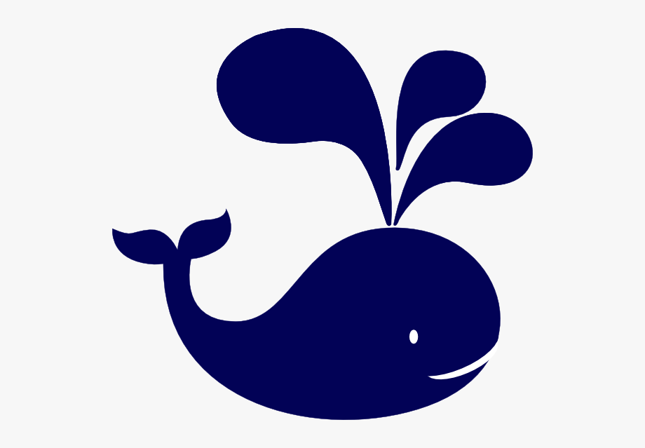 Navy Whale Clip Art Nautical Clipart, Nautical Theme,