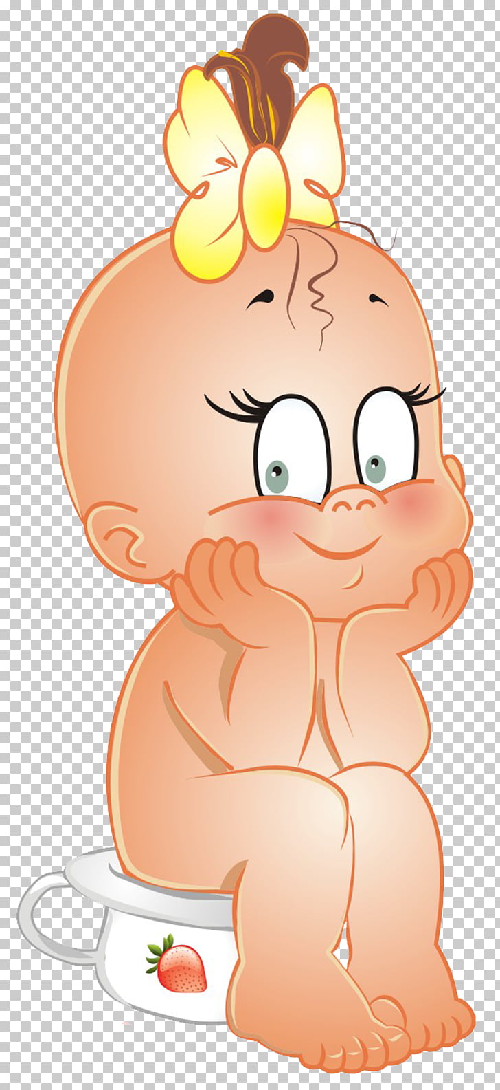 Infant cartoon baby.