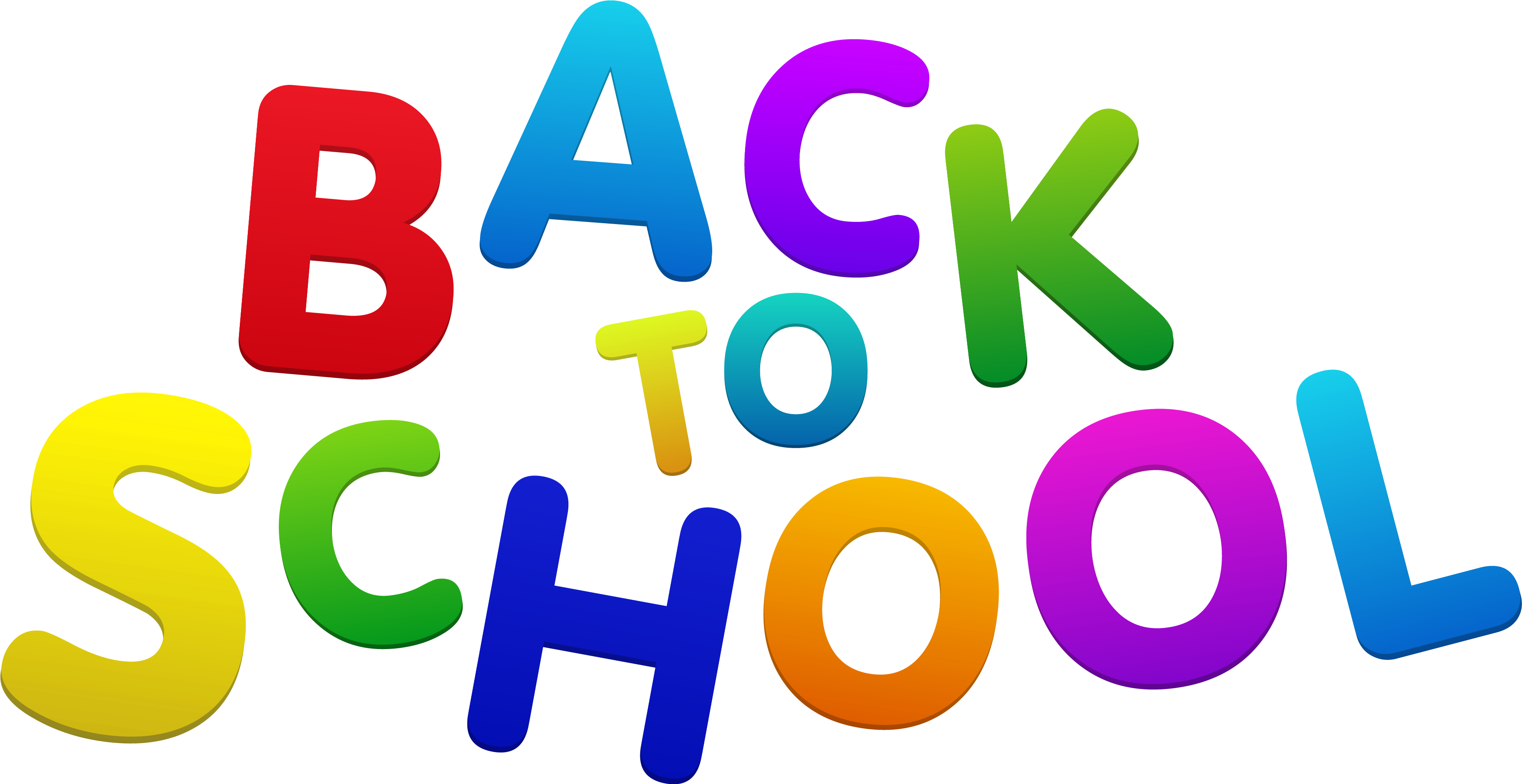 free back to school clipart theme