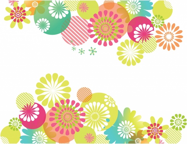 free background clipart floral