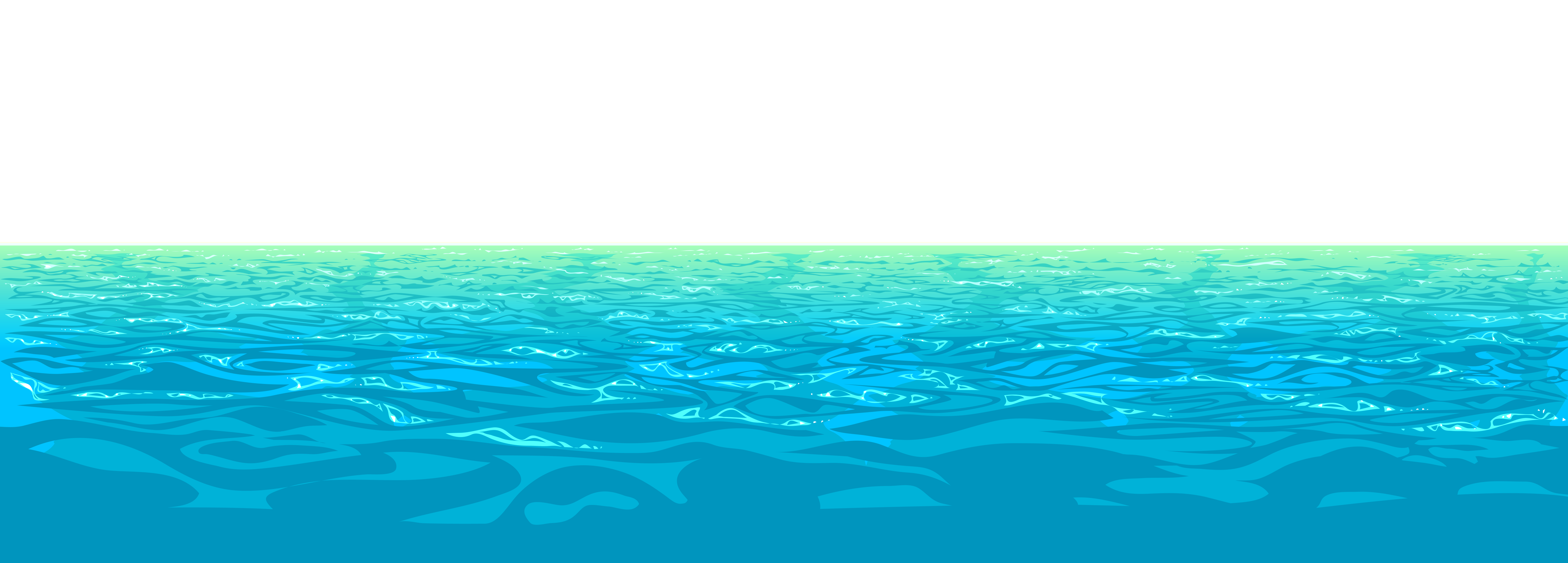 Clipart ocean transparent.