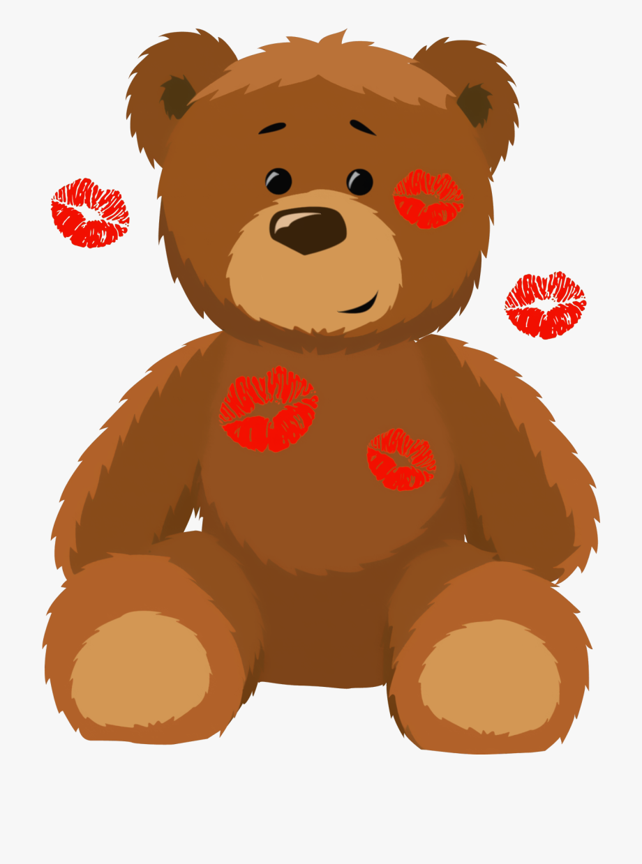 Bear With Kisses Png Picture Clip Art