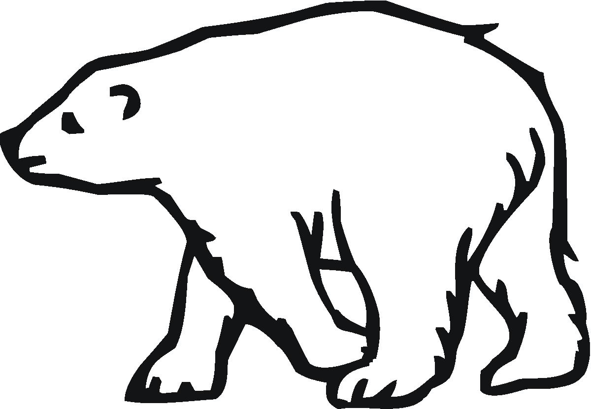 free bear clipart drawing