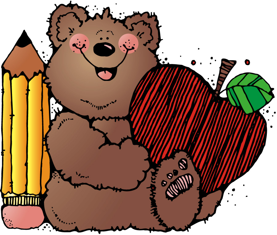 Bear Pencil Clip Art free image