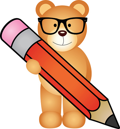 Free Pencil Cliparts Bear, Download Free Clip Art, Free Clip