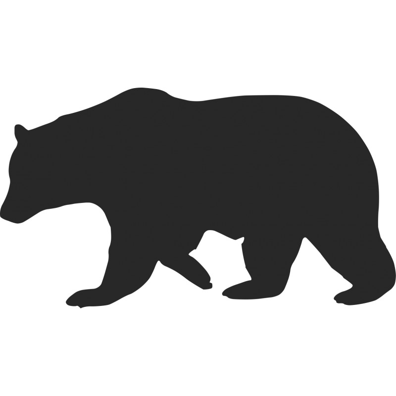 Free Bear Silhouette Clipart, Download Free Clip Art, Free