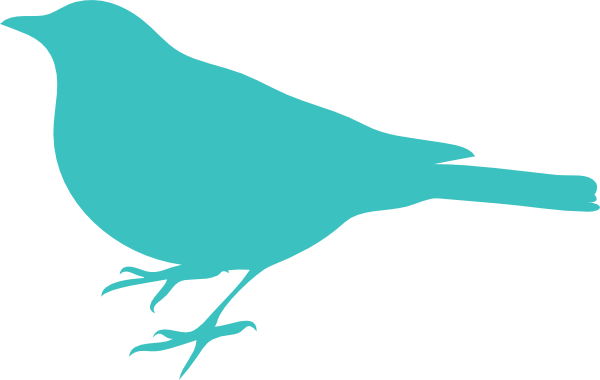 Free bird clipart silhouette