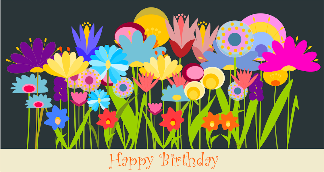 Free Birthday Cliparts Flowers, Download Free Clip Art, Free
