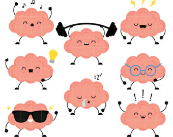 Brain clipart cute, Brain cute Transparent FREE for download