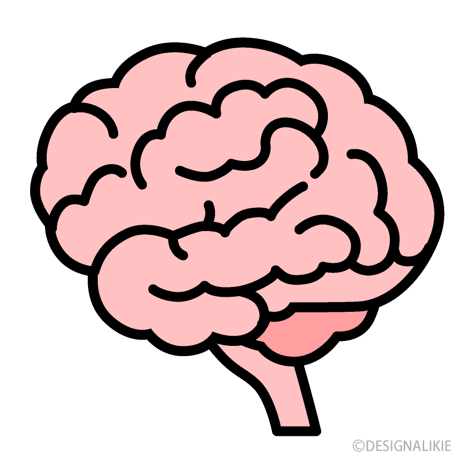 Simple Brain Clipart Free Picture