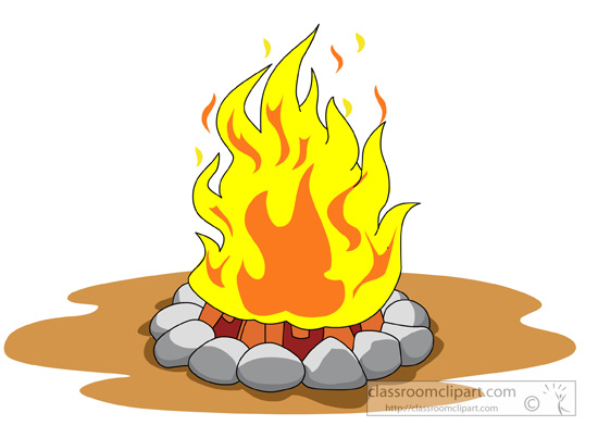 Campfire free camping clipart clip art pictures graphics