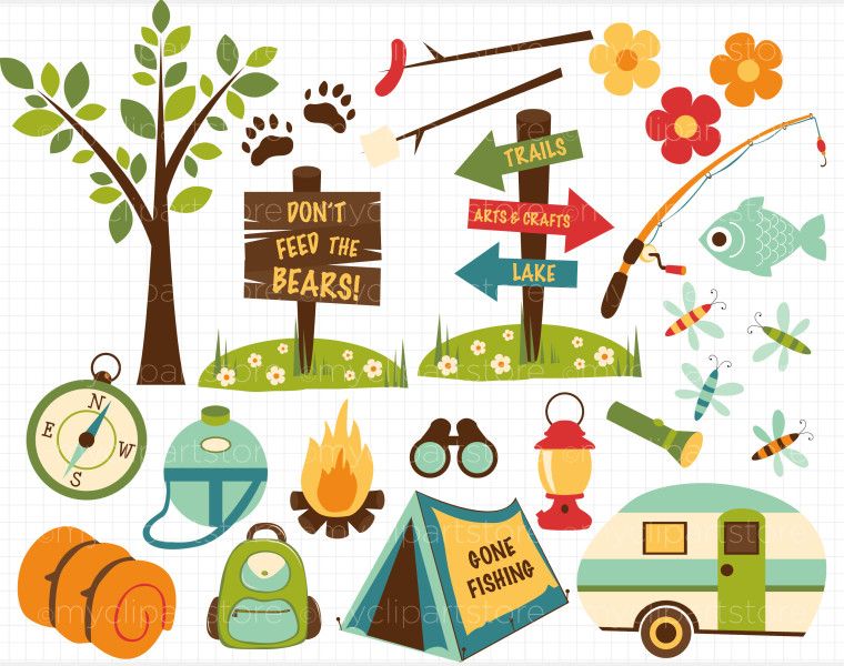 free camp clipart camping wallpaper