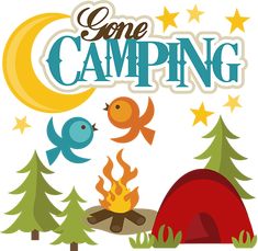 free camp clipart theme