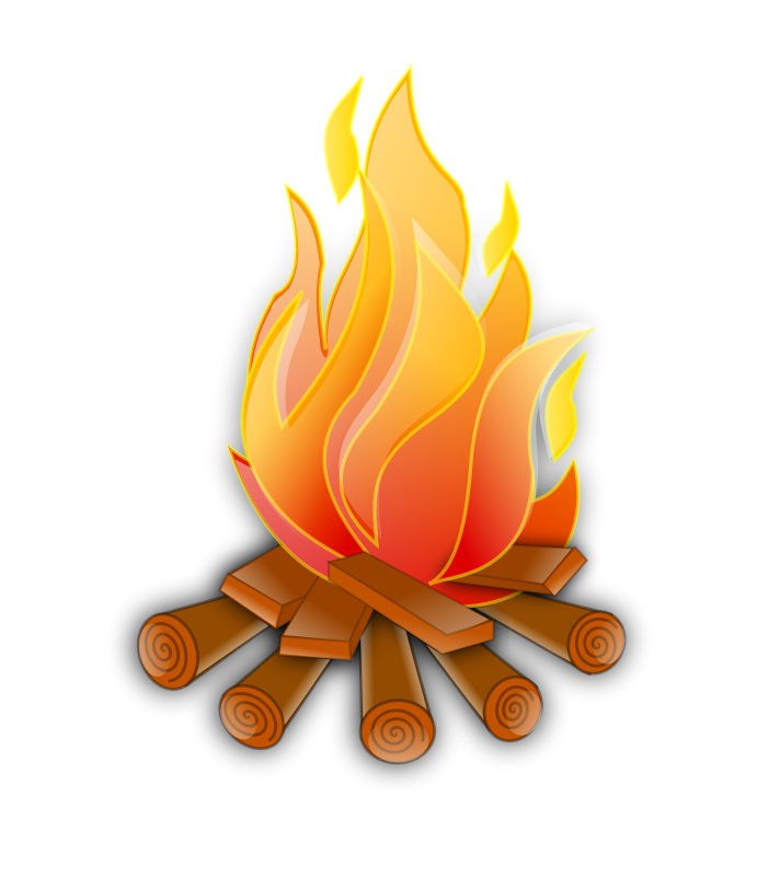 Fire Camp Theme Clipart Free