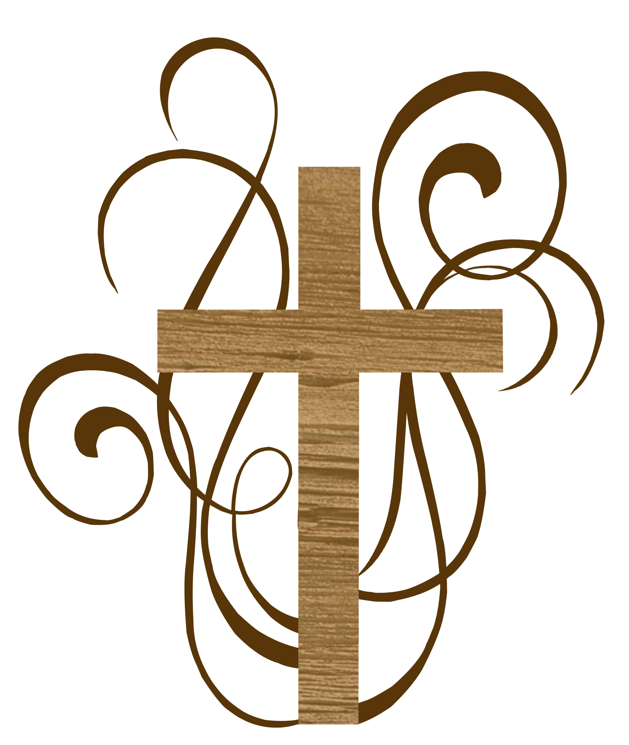 Catholic baptism cross.